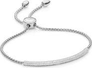 Monica Vinader Stellar Pavé Diamond Mini Bar Bracelet
