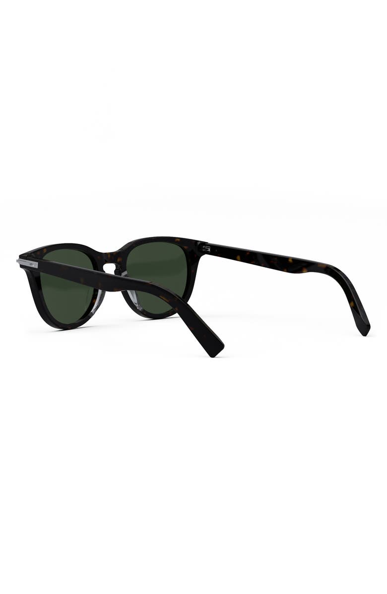 DIOR The Diorblacksuit R3I 50mm Round Sunglasses, Alternate, color, 