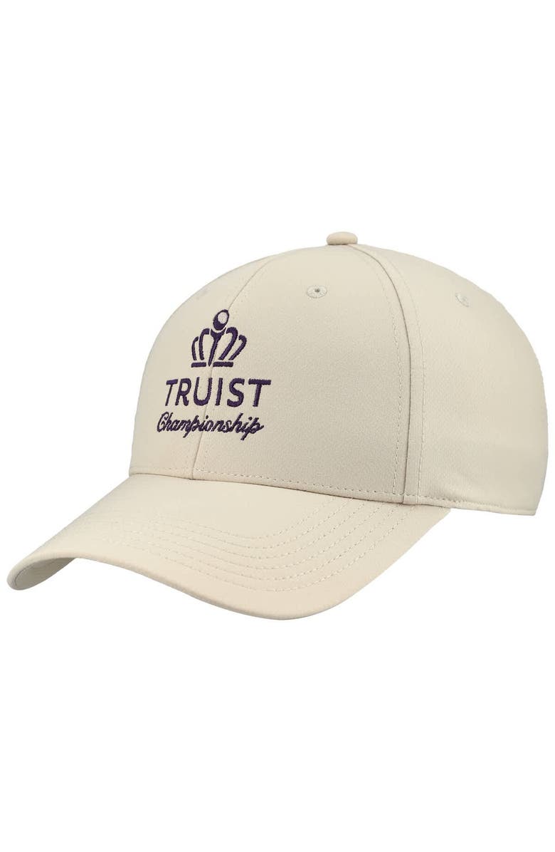 AHEAD Men's Ahead Khaki Truist Championship Stratus Tech Adjustable Hat, Main, color, Khaki