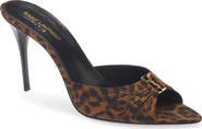 Saint Laurent Babylone Slide Sandal