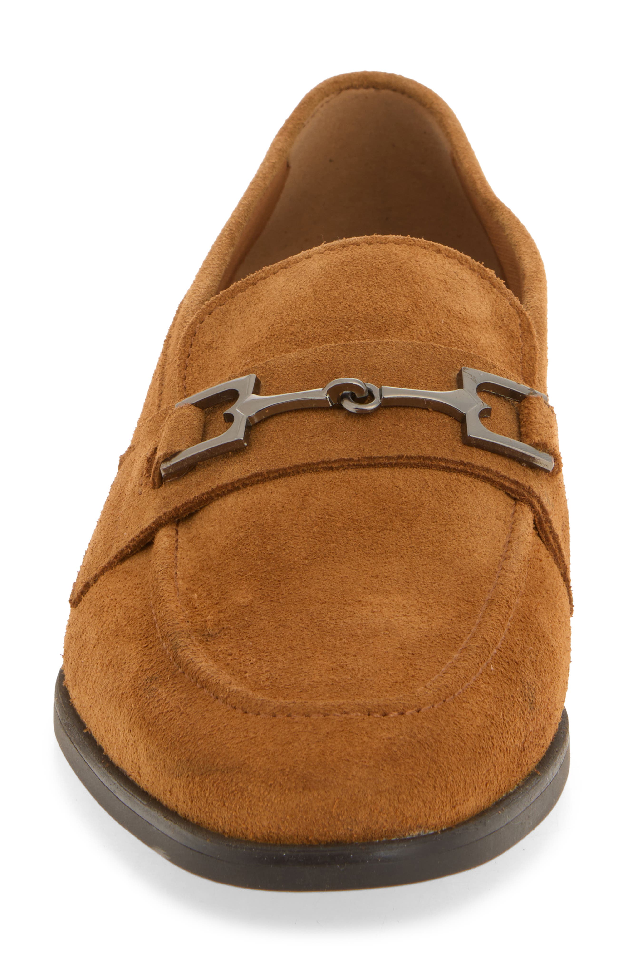 Pacoal Bit Loafer, Alternate, color, COGNAC SUEDE