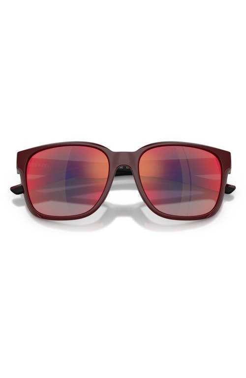 Scuderia Ferrari 56mm Square Sunglasses In Red