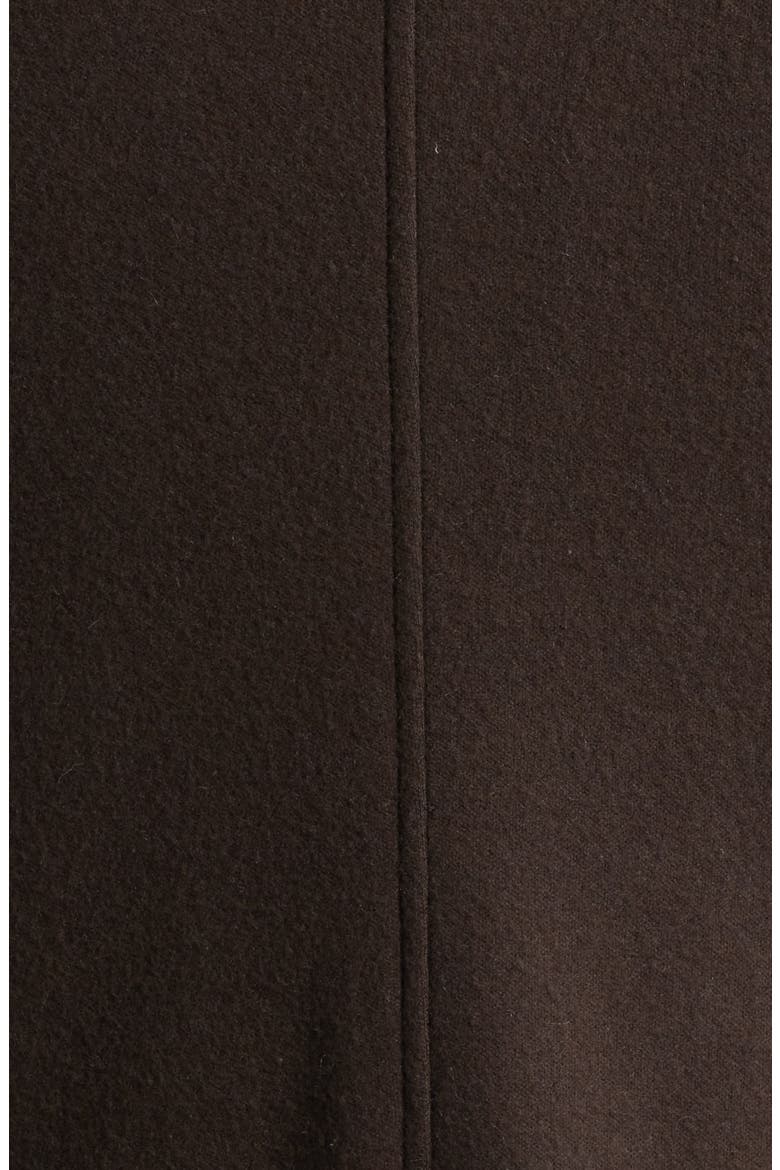 Trim Fit Cotton & Cashmere Jacket, Alternate, color, DARK BROWN