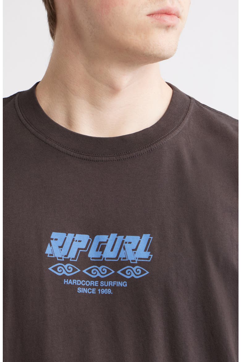 Liquid Trips Ripper Graphic T-Shirt, Alternate, color, WASHED BLACK