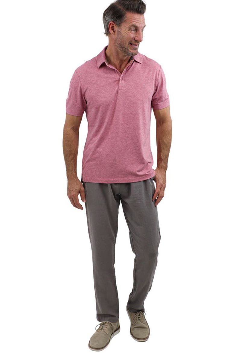 Linen Blend Pull-On Pants, Alternate, color, CHARCOAL