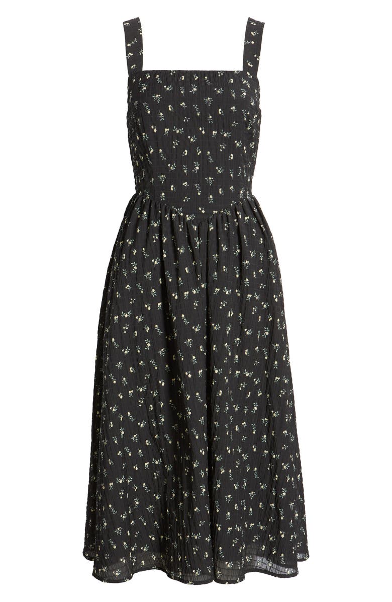 Chelsea28 Floral Sleeveless Fit & Flare Sundress, Alternate, color,