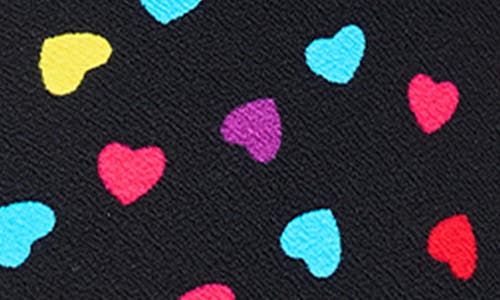 Truly Me Kids' Heart Pleated A-line Skort In Multi