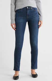 AG Mari High Waist Slim Straight Leg Jeans