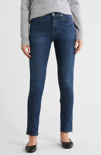 AG Mari High Waist Slim Straight Leg Jeans
