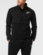 PLEIN SPORT Pile Nylon Zip Anorak Men