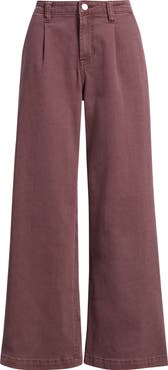 CITY BLUES Wide Leg Trouser Jeans