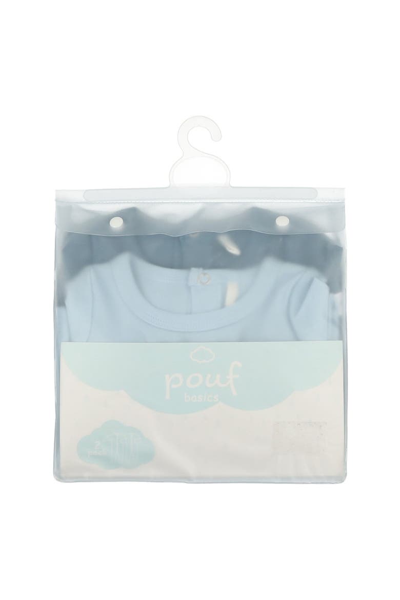 2 Pack Footies, Alternate, color, Blue