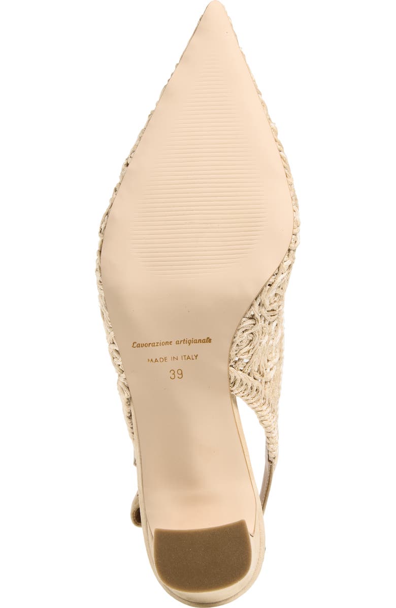 Cordani Nikole Slingback Pointed Toe Pump, Alternate, color, Beige