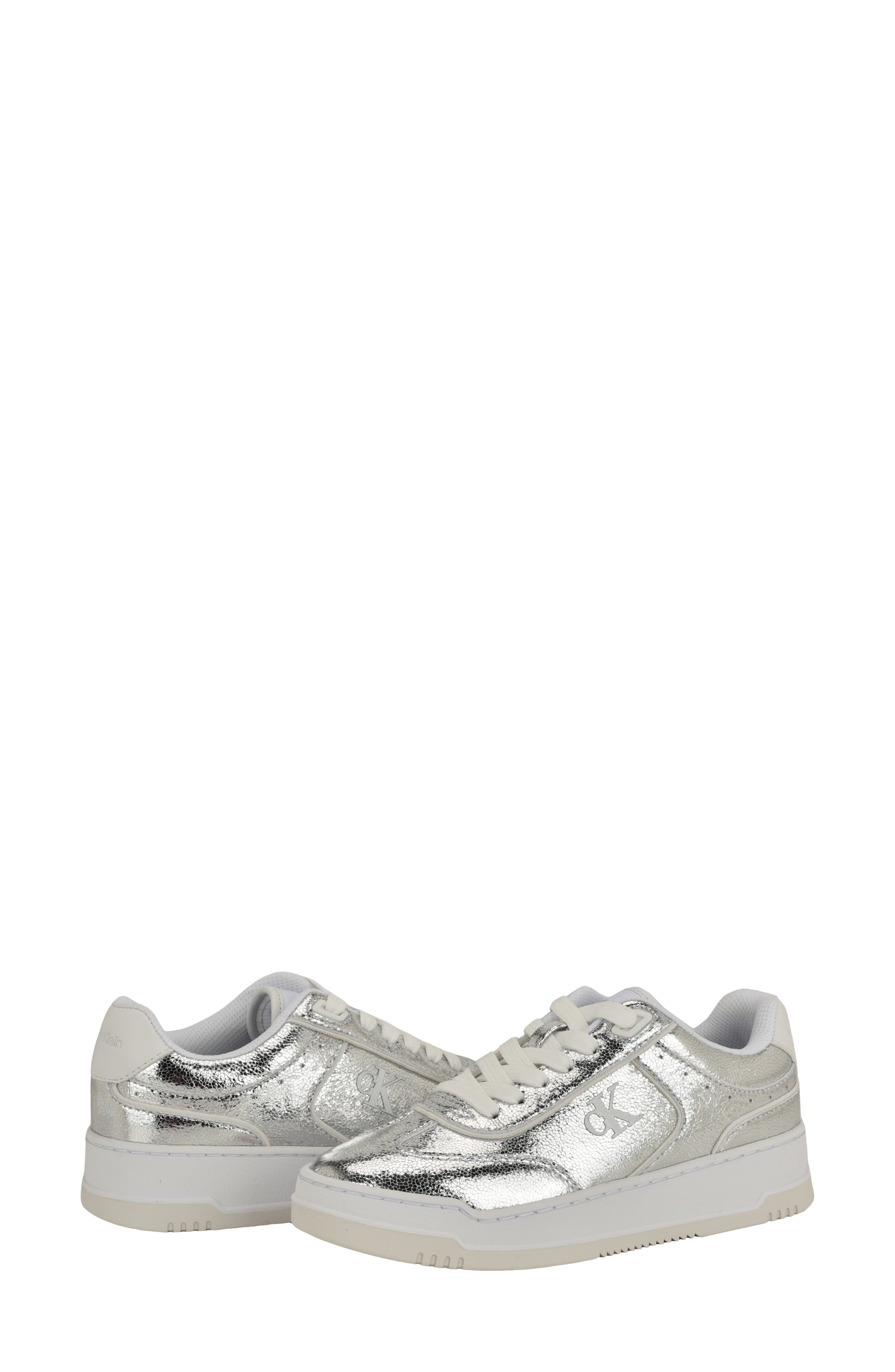 Calvin Klein Pazquale 2 Sneaker, Alternate, color, Silver