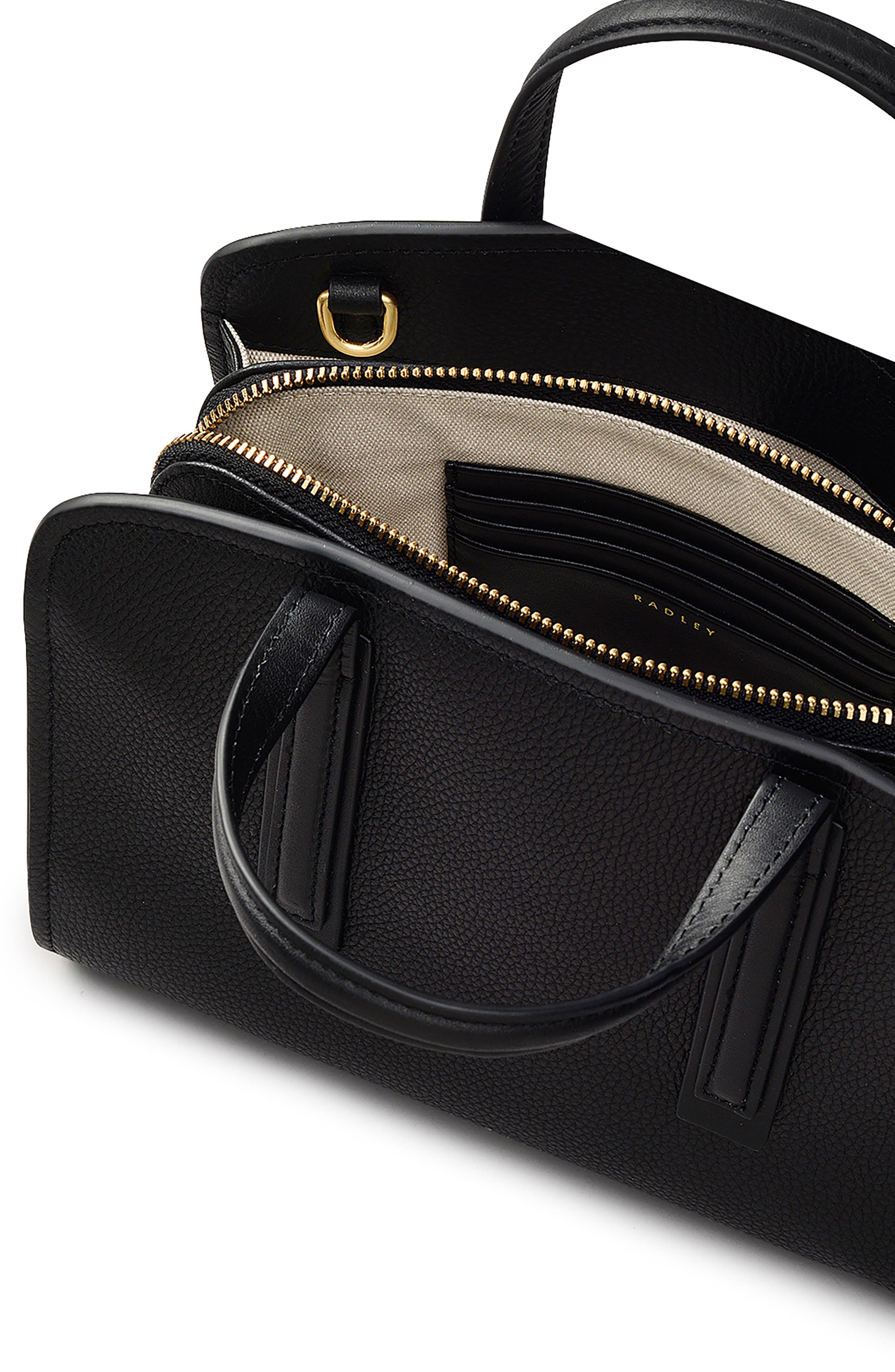 Radley Arragon Pebbled Leather Small Satchel, Alternate, color, 