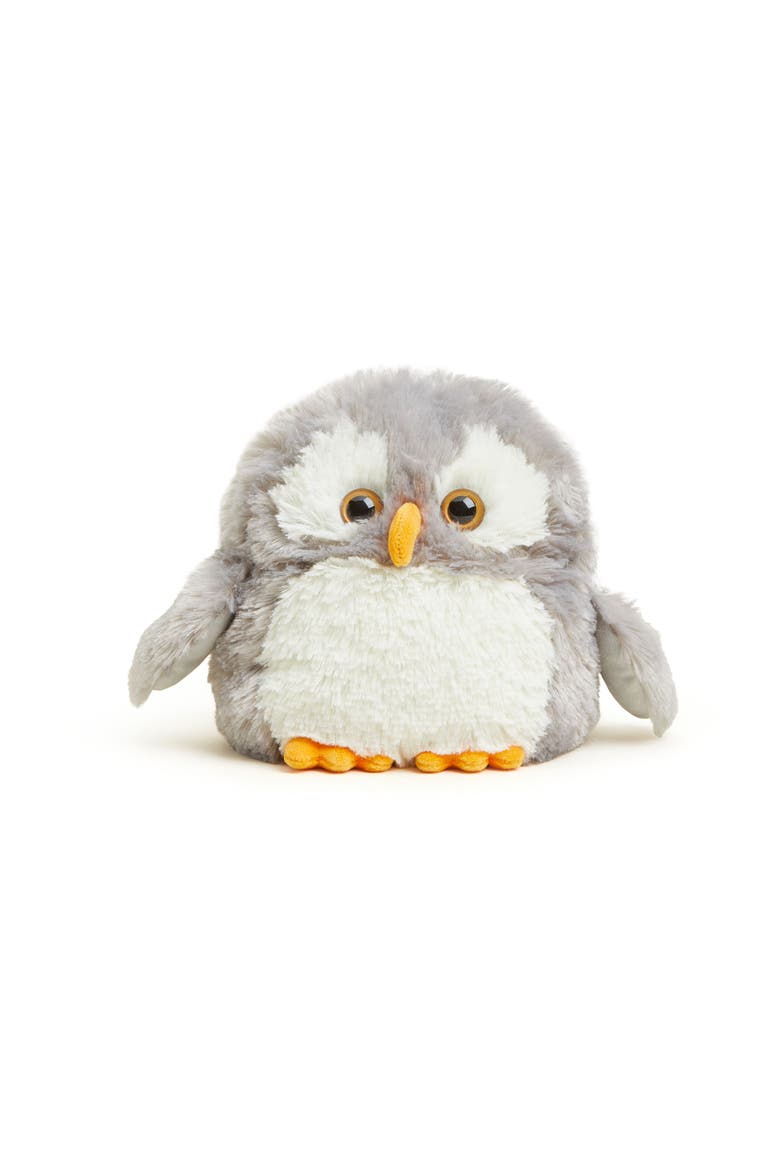 Owl Plush Toy, Alternate, color, Medium Gray