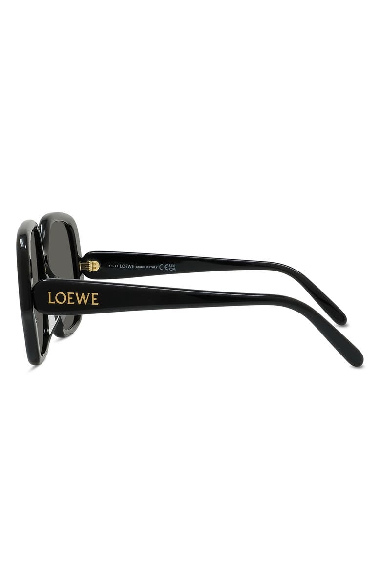 Loewe Thin 54mm Square Sunglasses, Alternate, color,