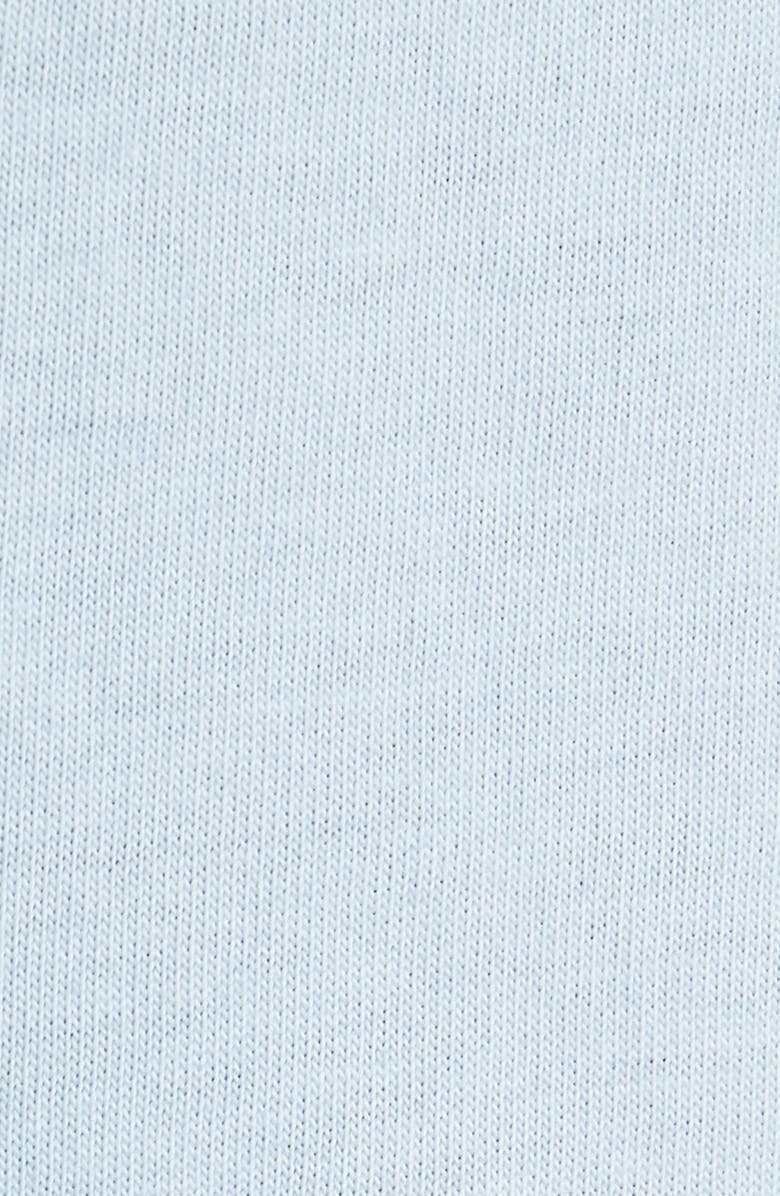 Johnny Bigg Vertical Stripe Colorblock Curve Hem Cotton T-Shirt, Alternate, color, 