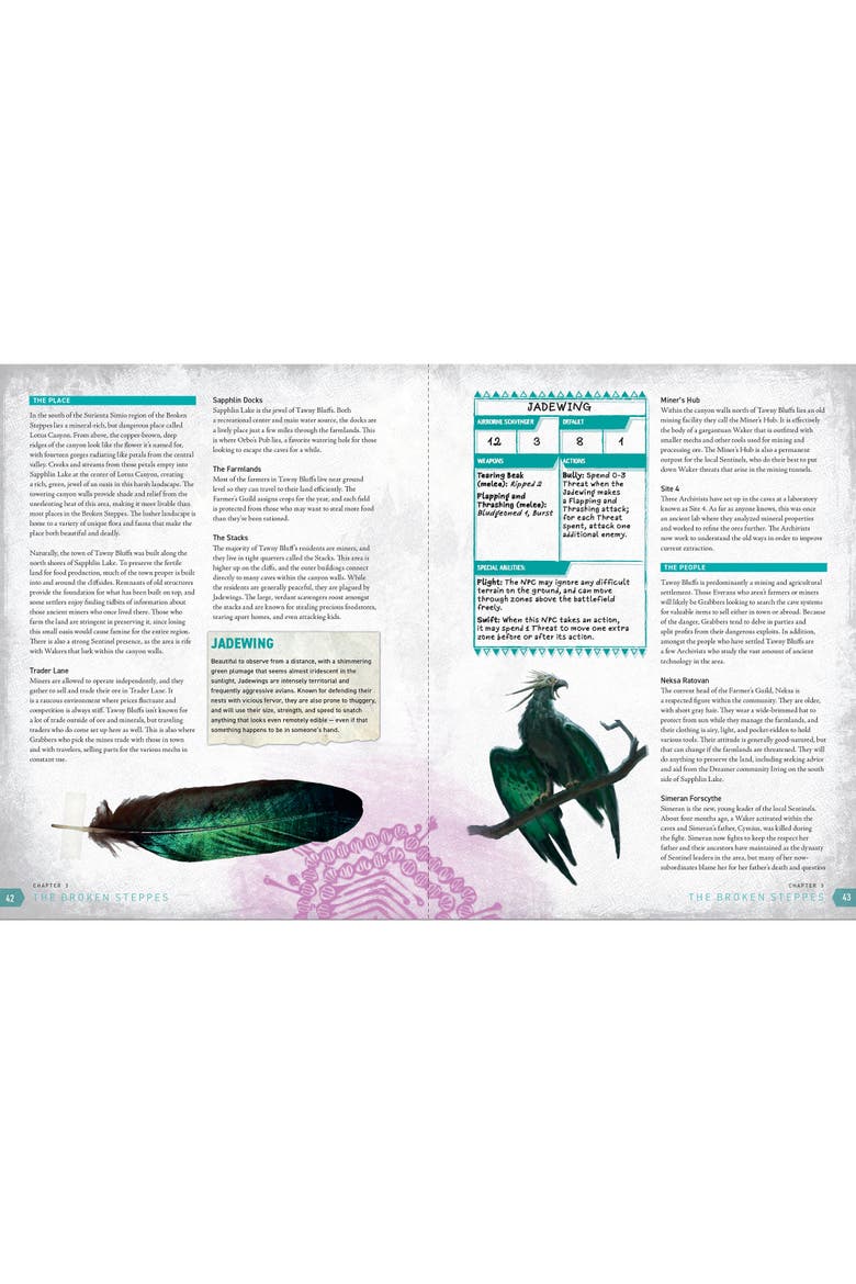RPG Hardcover Sourcebook, Alternate, color, Multicolored