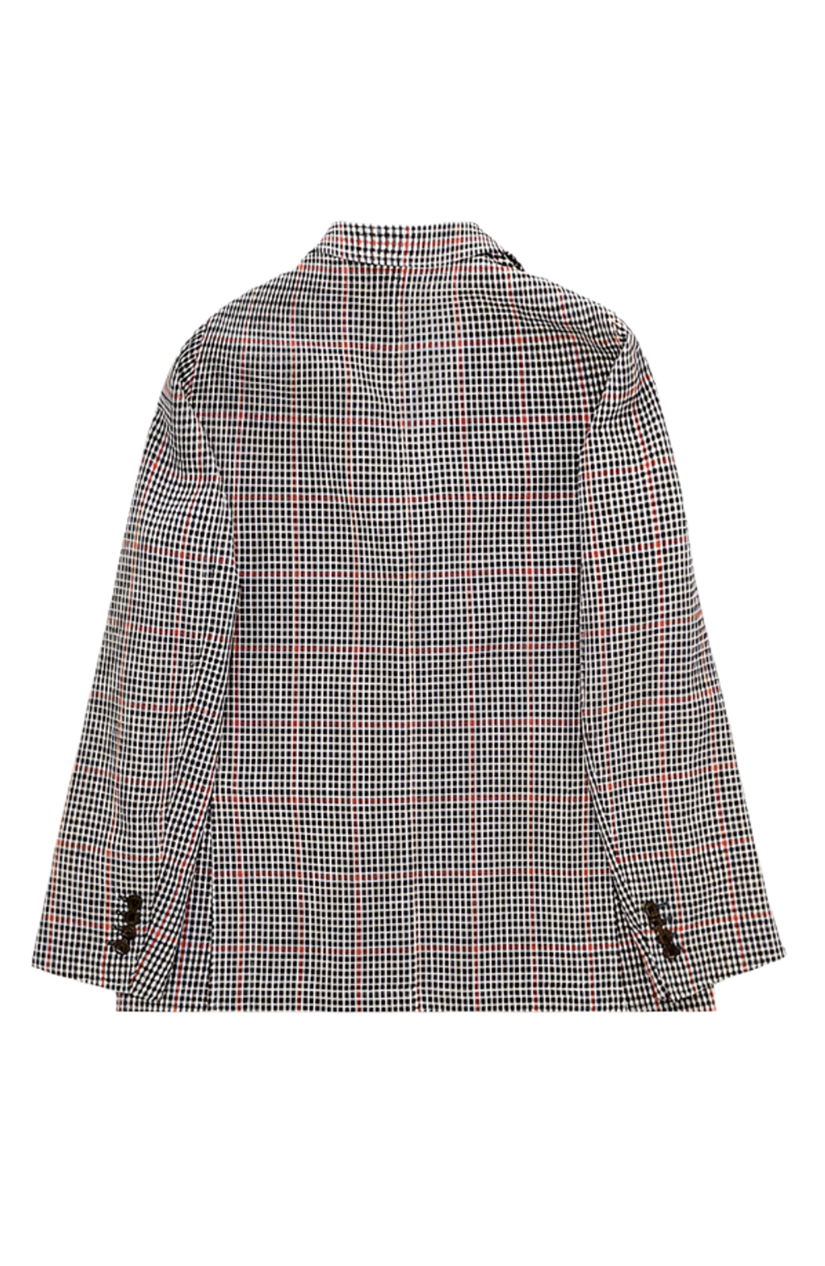 Classic Wool Check Blazer - image 4