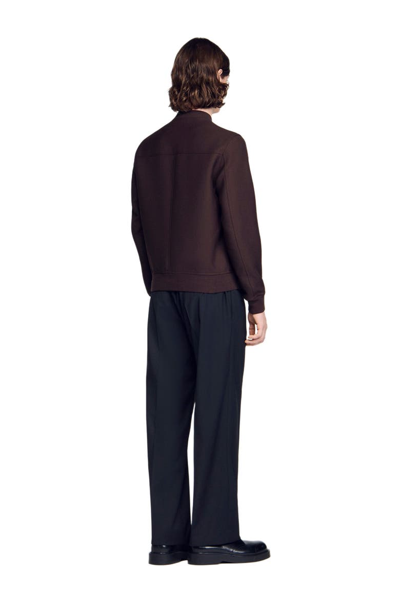 Zip-up jacket, Alternate, color, Chocolate