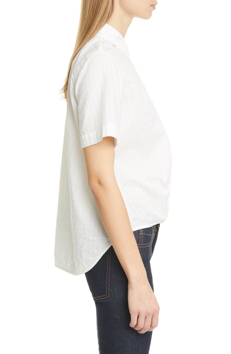 rag & bone Kristine High/Low Top, Alternate, color, Wht