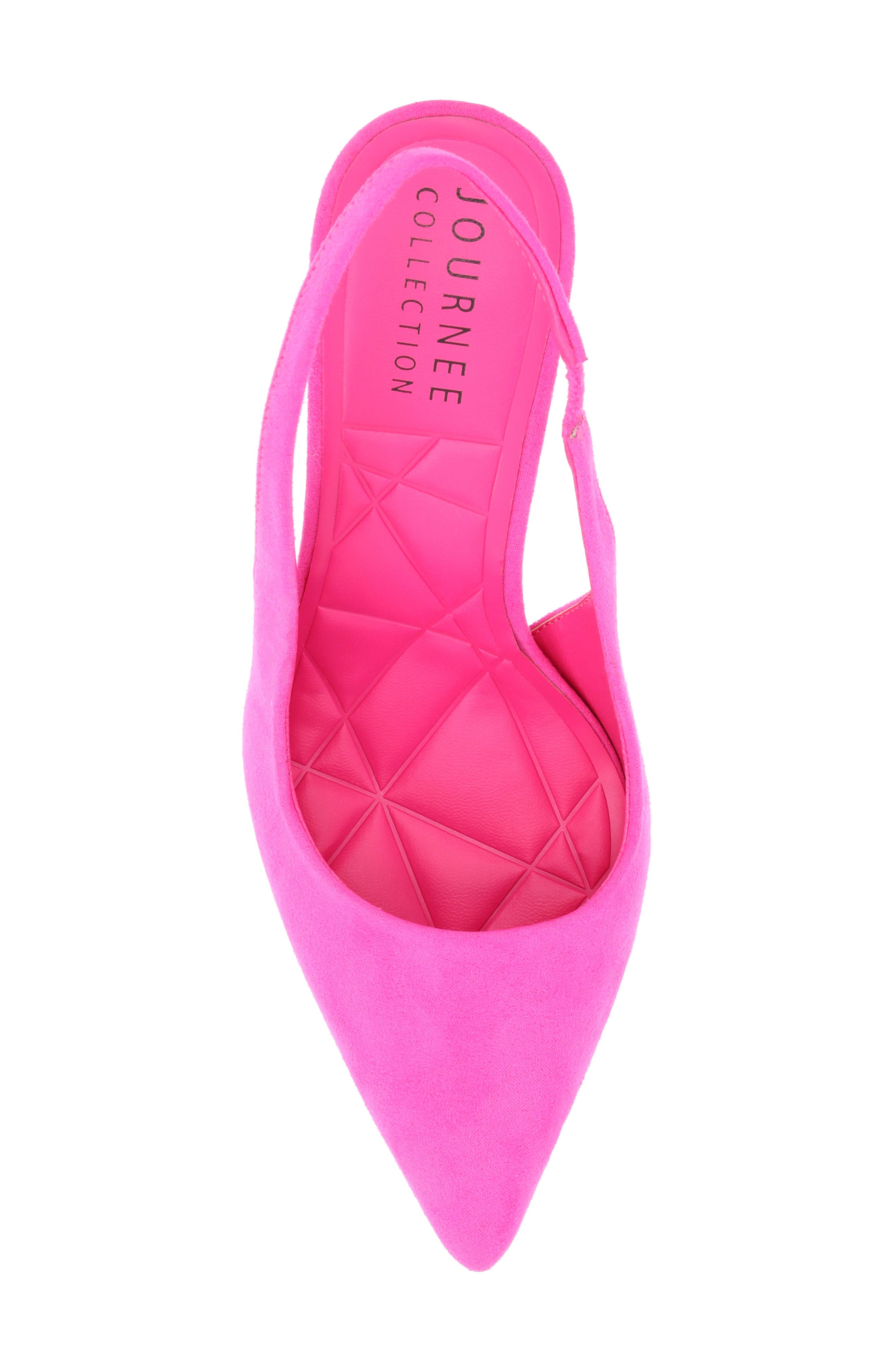 Elenny Slingback Stiletto Pump, Alternate, color, FUCHSIA