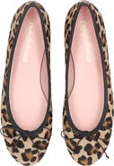 Pretty Ballerinas Round Toe Leopard Ballet Flat