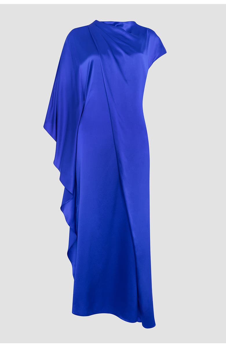 Roksanda Hiba Draped Midi Dress, Alternate, color, 