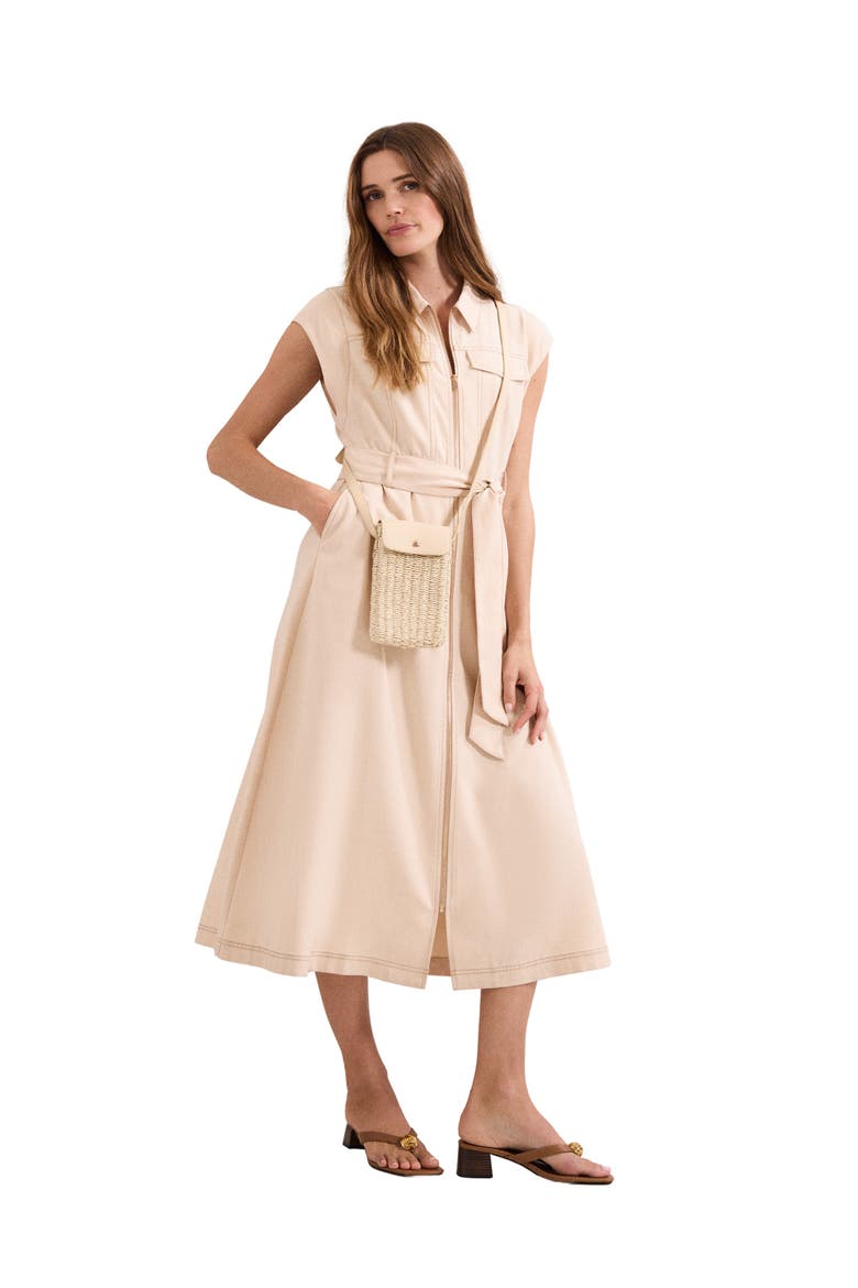 Alira Utility Dress, Main, color, Stone