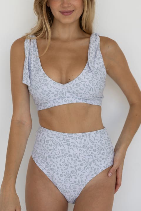 Magnolia V Neck Bikini Top