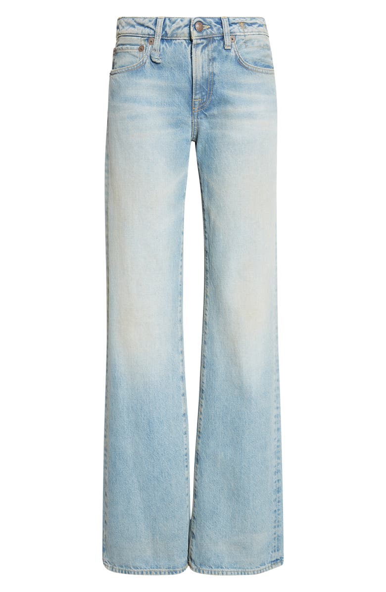 R13 Effie Bootcut Jeans, Main, color, Bass Blue