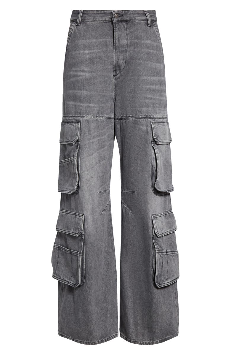 DIESEL<sup>®</sup> D-Sire Wide Leg Cargo Jeans, Alternate, color, 