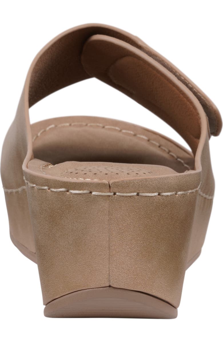 GC SHOES Annora Wedge Sandal, Alternate, color, Gold