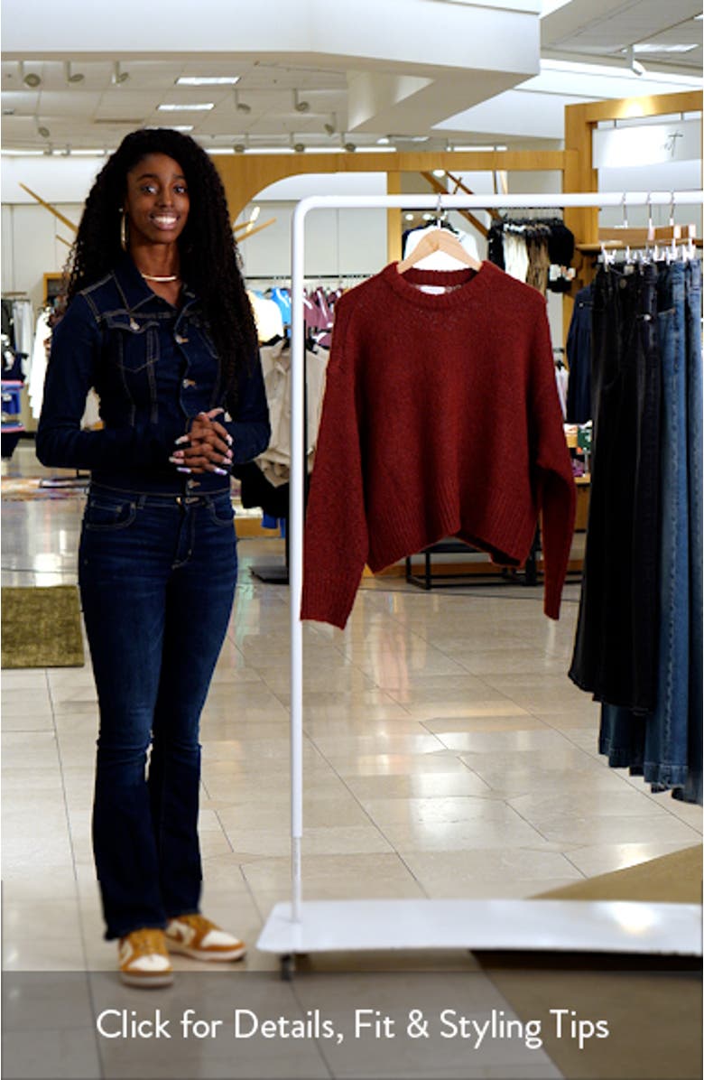 Fluffy Crewneck Sweater, sales video thumbnail