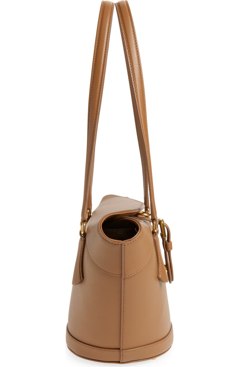 Dolce&Gabbana Capri Leather Tote, Alternate, color, 8Z093 Caramello