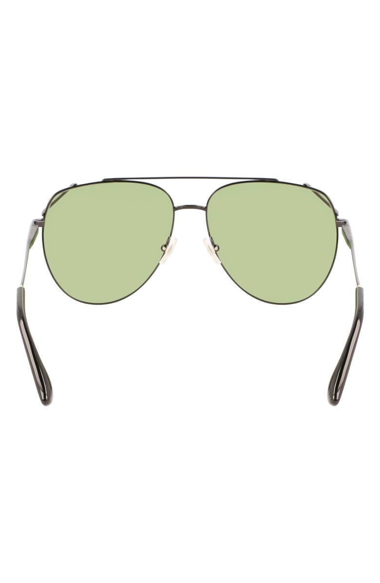 Victoria Beckham 61mm Aviator Sunglasses, Alternate, color, 