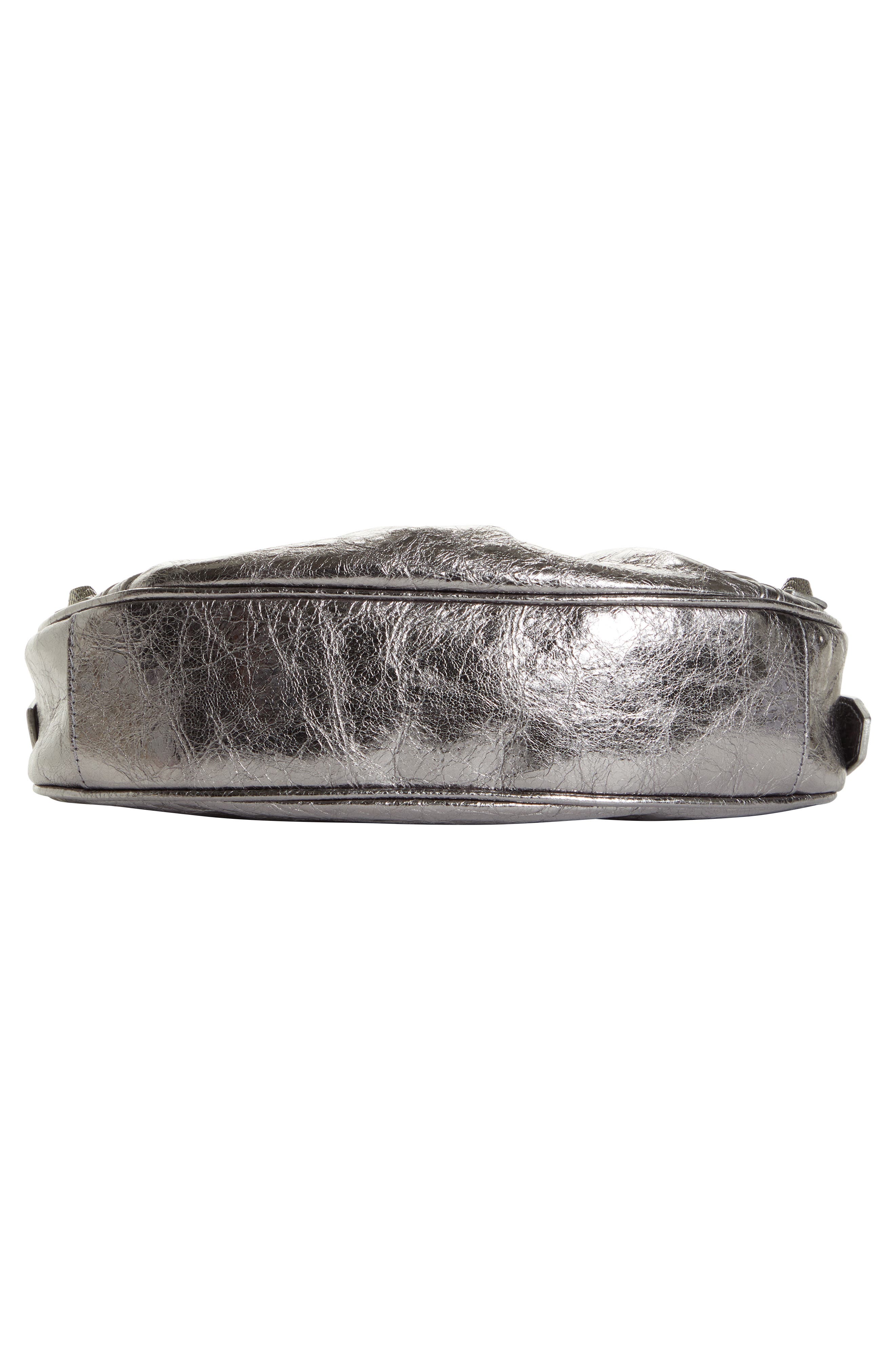 Balenciaga Extra Small Le Cagole Crinkle Metallic Lambskin Shoulder Bag, Alternate, color, 