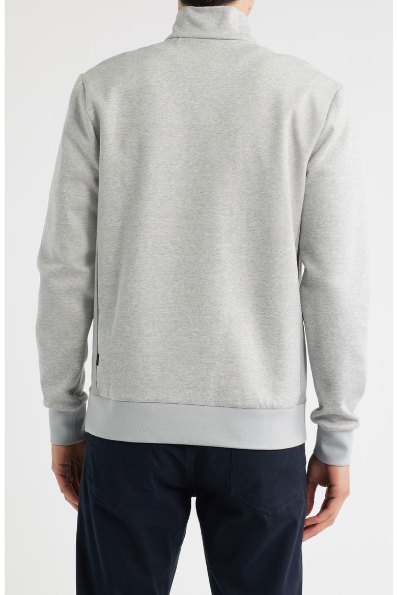 Sidney Quarter Zip Pullover, Alternate, color, SILVER