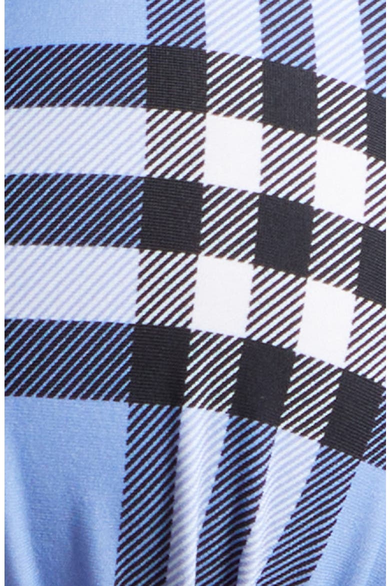 Sadie Check String Bikini Top, Alternate, color, CORNFLOWER BLUE CHECK