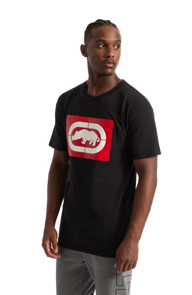 Ecko Unltd. Iconix Logo Tee, Alternate, color, Black