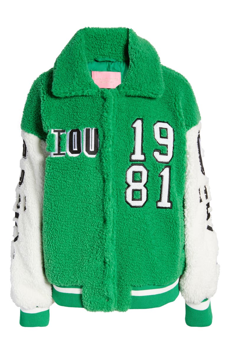 AZALEA WANG Patch Bomber Jacket, Alternate, color, 