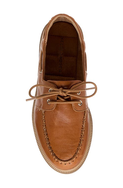 Kelsi Dagger Brooklyn Linny Boat Shoe In Fox