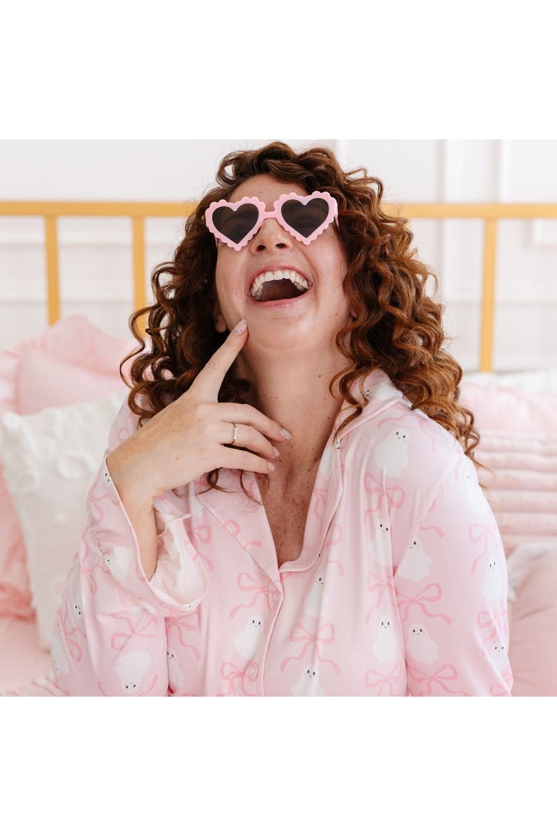 Ghost Halloween Women's Lounge Set, Alternate, color, Soft Pink