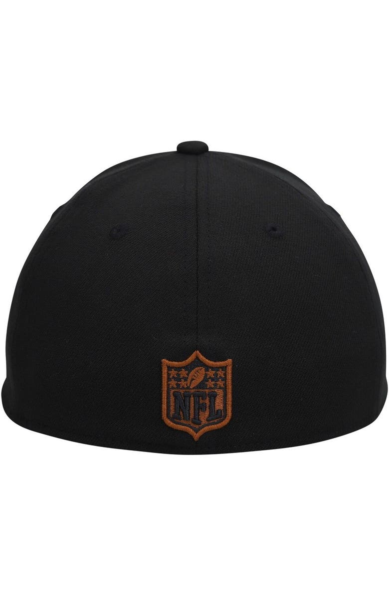 New Era Men's New Era Black Las Vegas Raiders Gulch 39THIRTY Flex Hat, Alternate, color,
