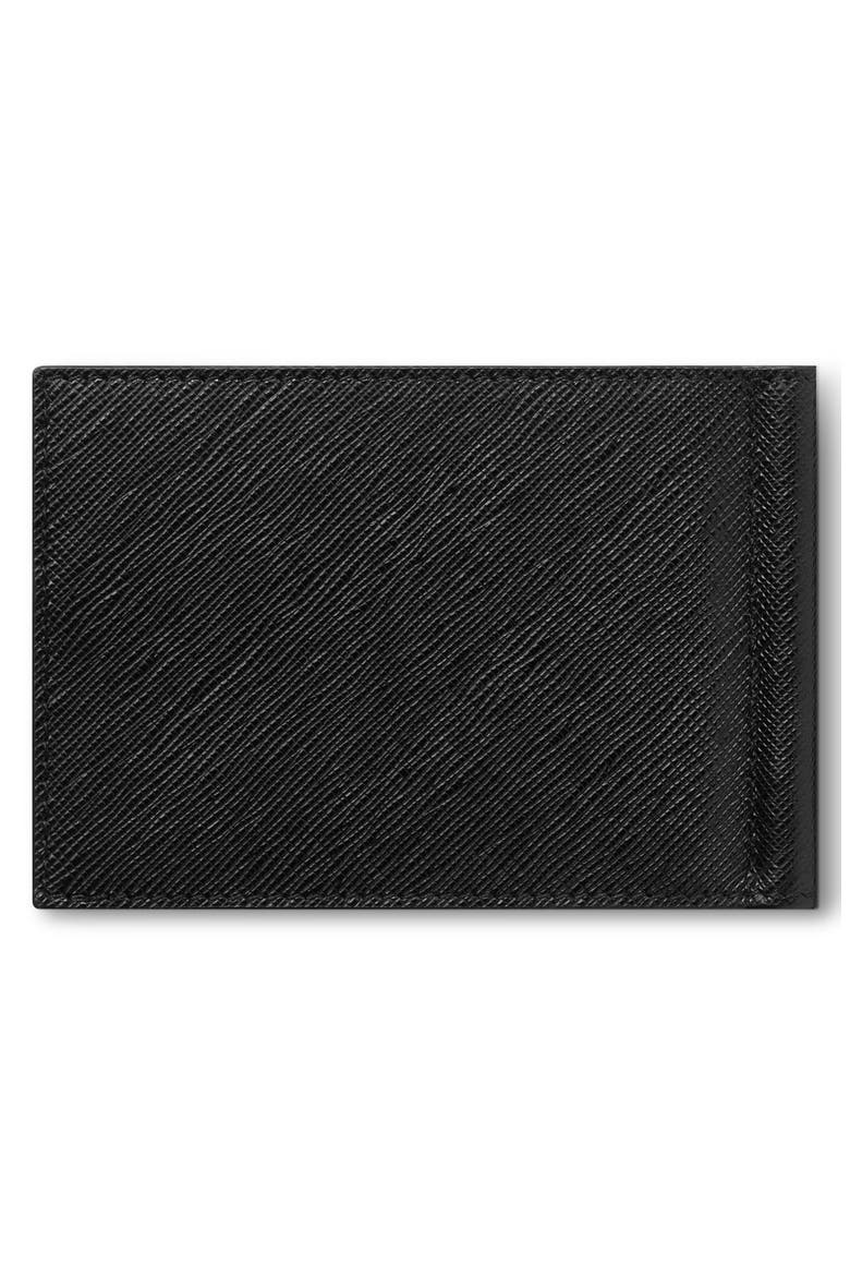 Sartorial Leather Bifold Wallet, Alternate, color, BLACK