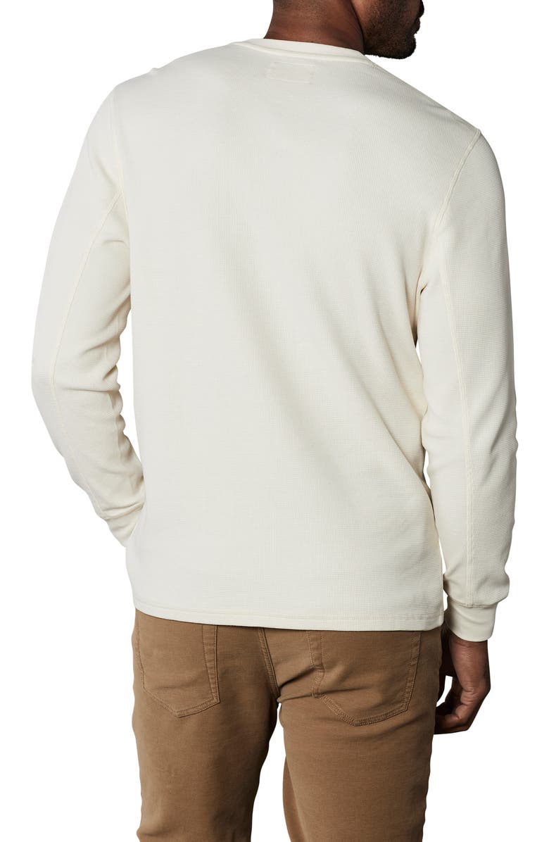 The Normal Brand Vintage Thermal Mountain Henley, Alternate, color, Ivory