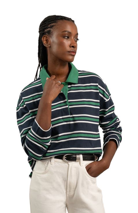 The Womens Heavy Cotton Rugby Pullover