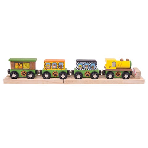 Big Jigs Safari Train, 7 Pieces