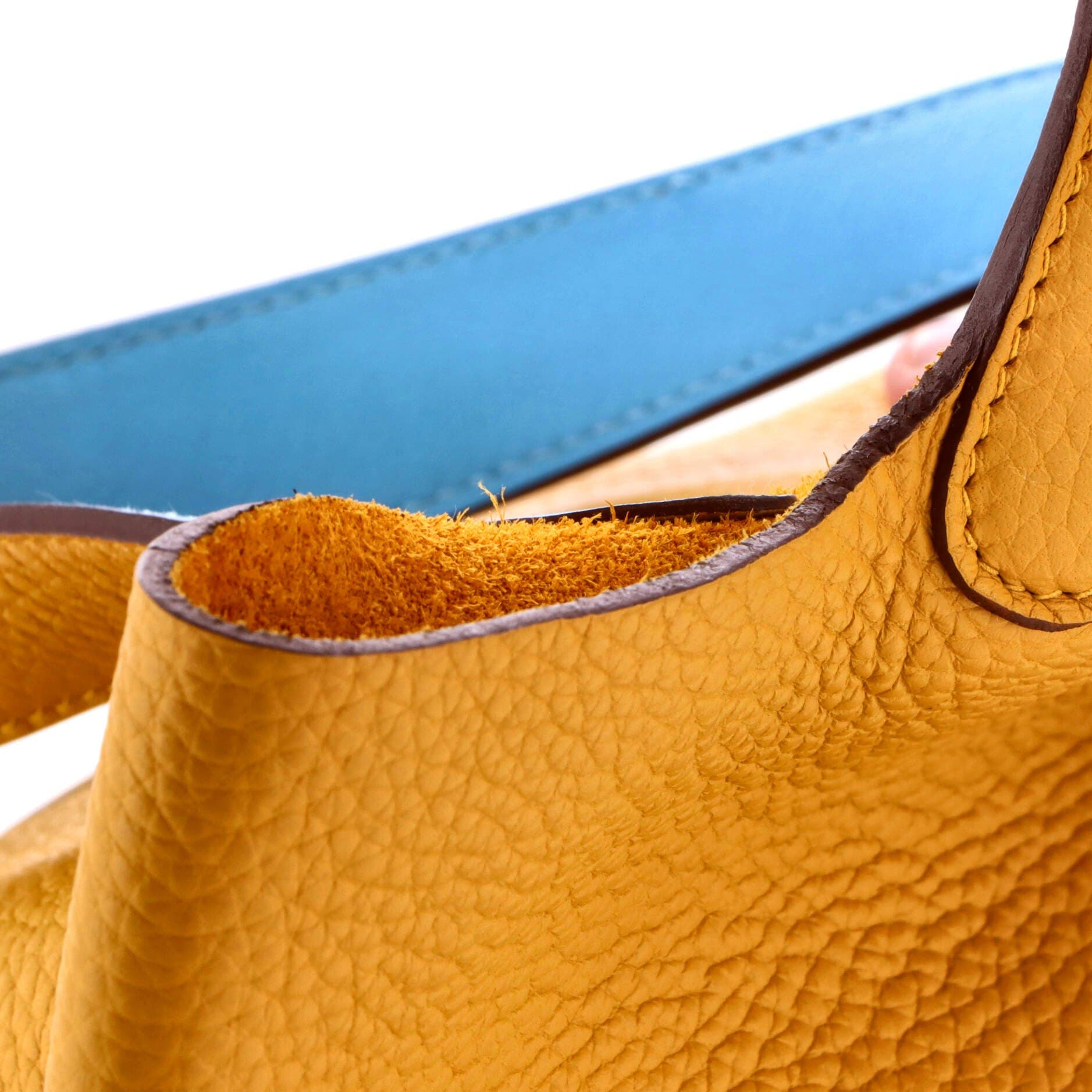 Eclat Picotin Lock Bag Clemence MM, Alternate, color, Yellow
